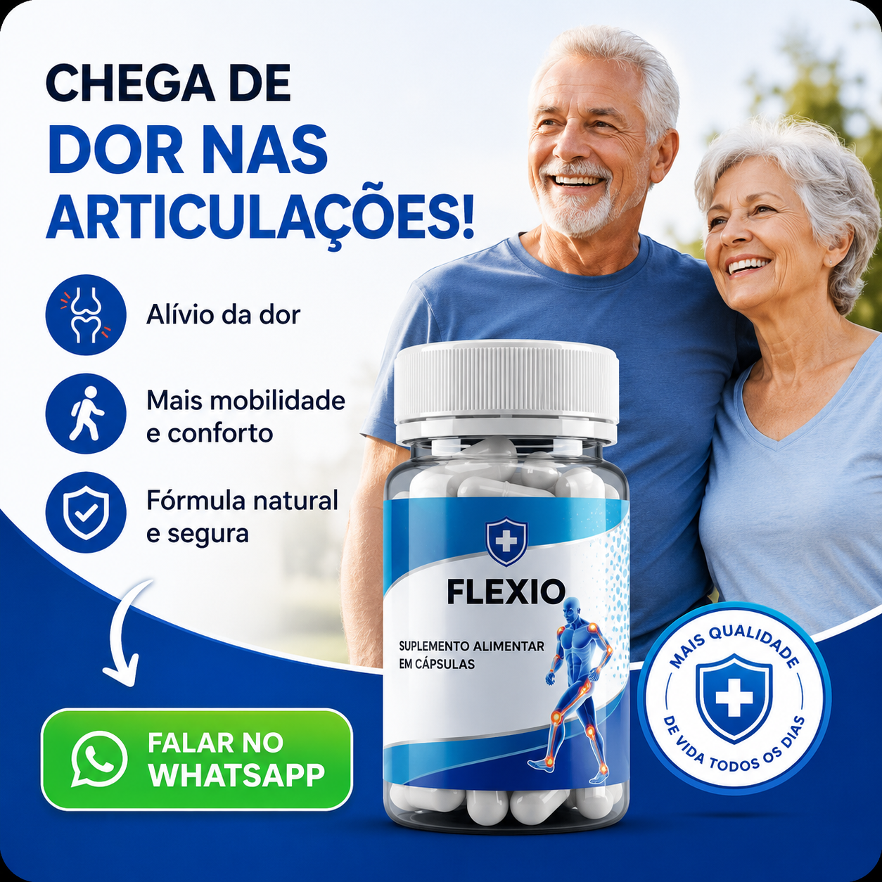 FLEXIO - Alívio para dores articulares